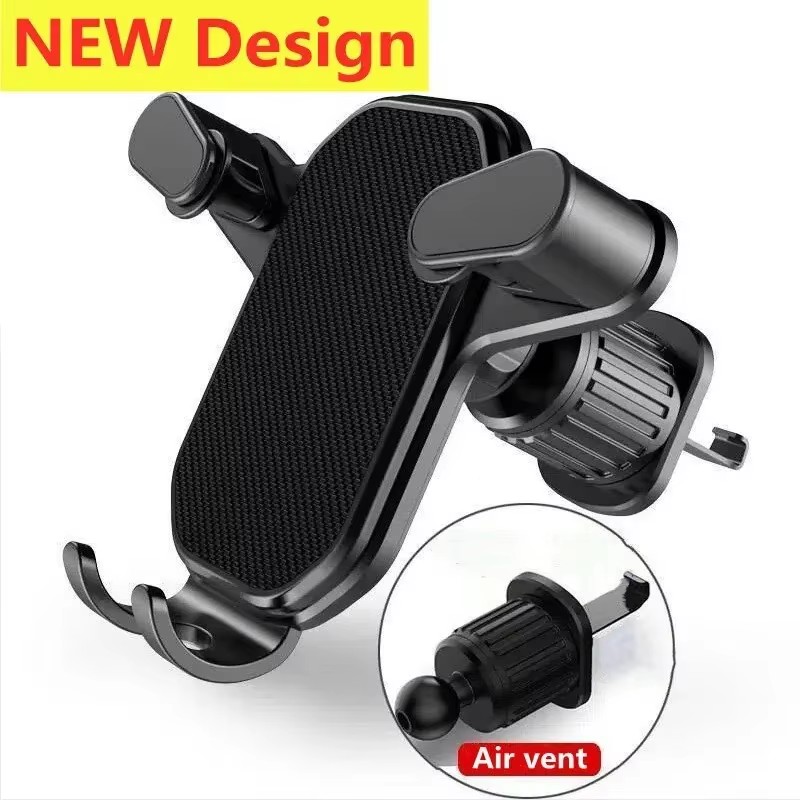 Taco Stand Holder - ที่ยึดโทรศัพท์ในรถยนต์แบบสากล พร้อมฐานตะขอ รองรับ GPS ติดตั้งช่องระบายอากาศในรถยนต์ สำหรับ