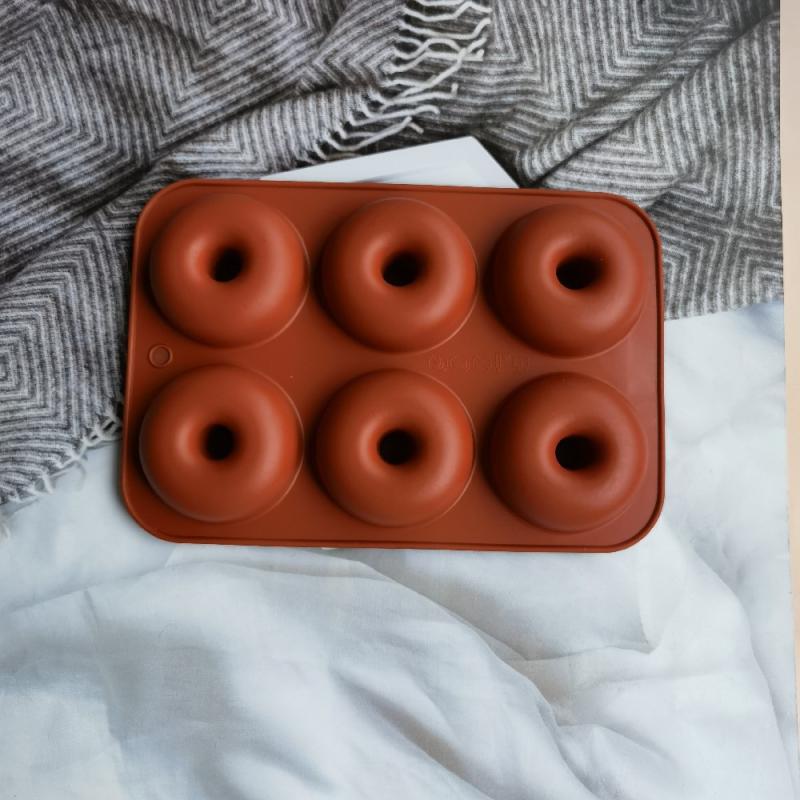 ใหม่ # แม่พิมพ์โดนัทซิลิโคน 6  - Donut Mold Silicone บทวิจารณ์และราคา