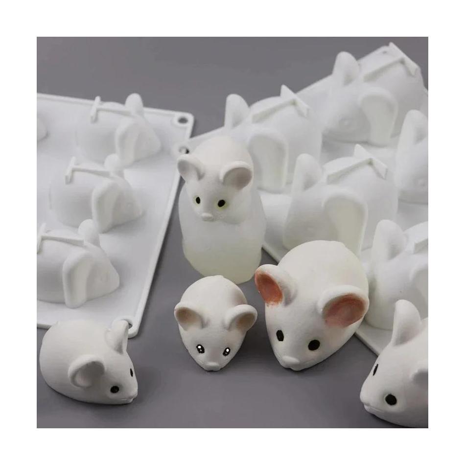 1 ชิ้นน่ารักรูปร่างแผ่นแม่พิมพ - Bunny Cake Mold บทวิจารณ์และราคา