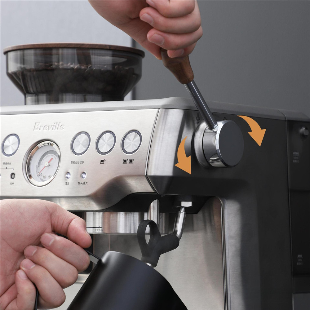 Breville Sage Bes870 875 876 ก - Breville Espresso Bes870 บทวิจารณ์และราคา
