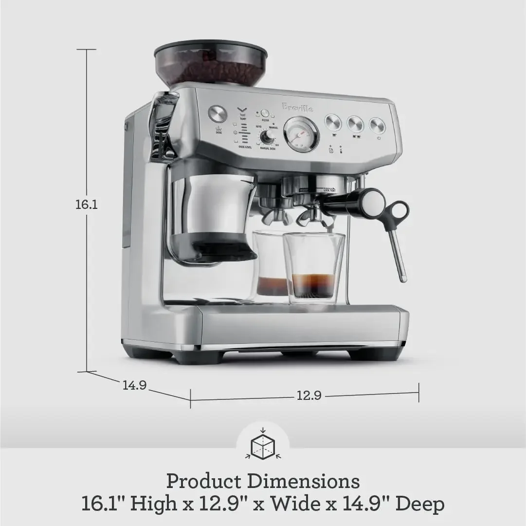 เครื่องชงกาแฟเอสเพรสโซ Brevill - Breville Espresso Barista Express บทวิจารณ์และราคา