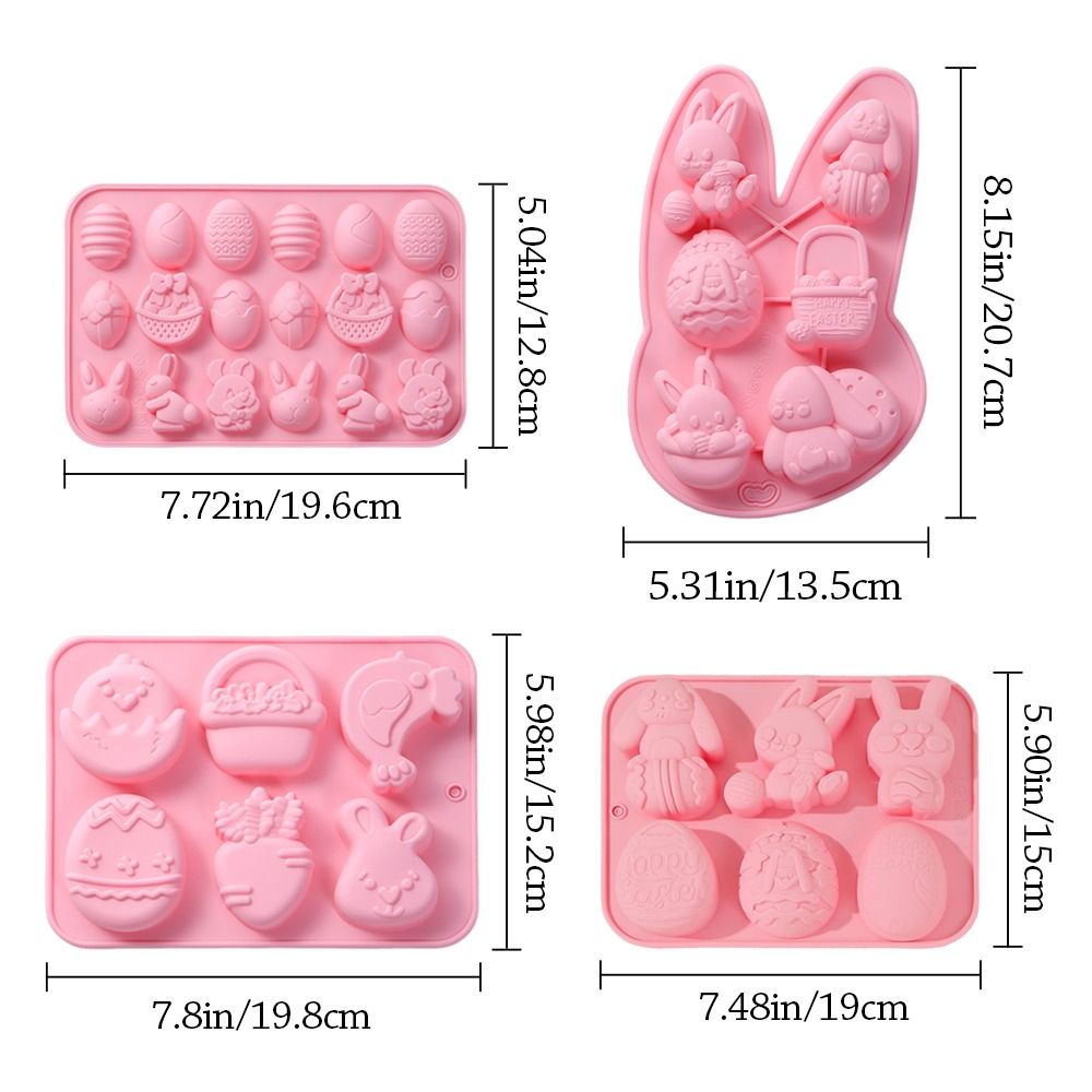 แม่พิมพ์ไข่อีสเตอร์รูปไข่ DIY  - Bunny Cake Mold บทวิจารณ์และราคา
