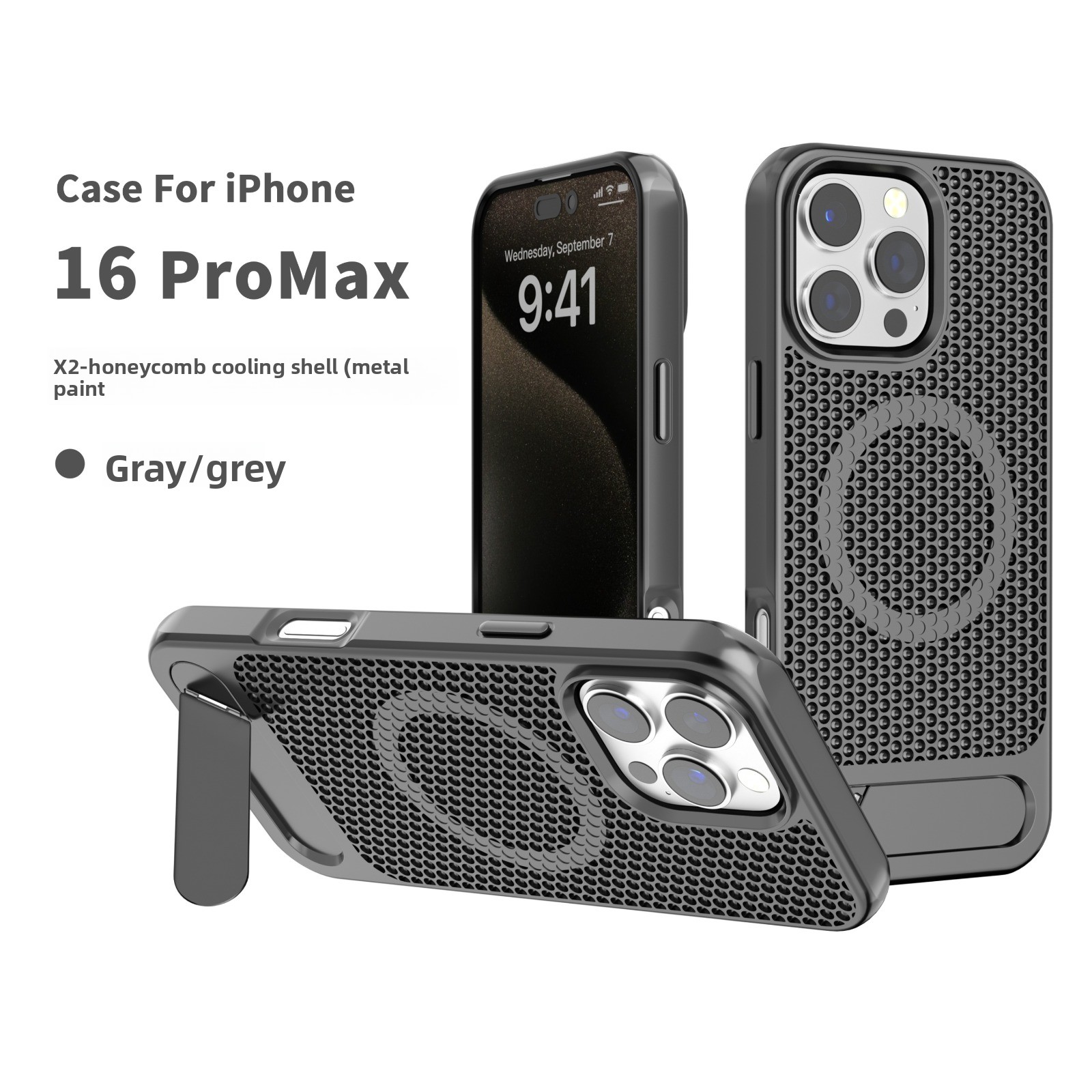 3D Hollow Honeycomb Coolingเคส - Taco Stand Holder บทวิจารณ์และราคา