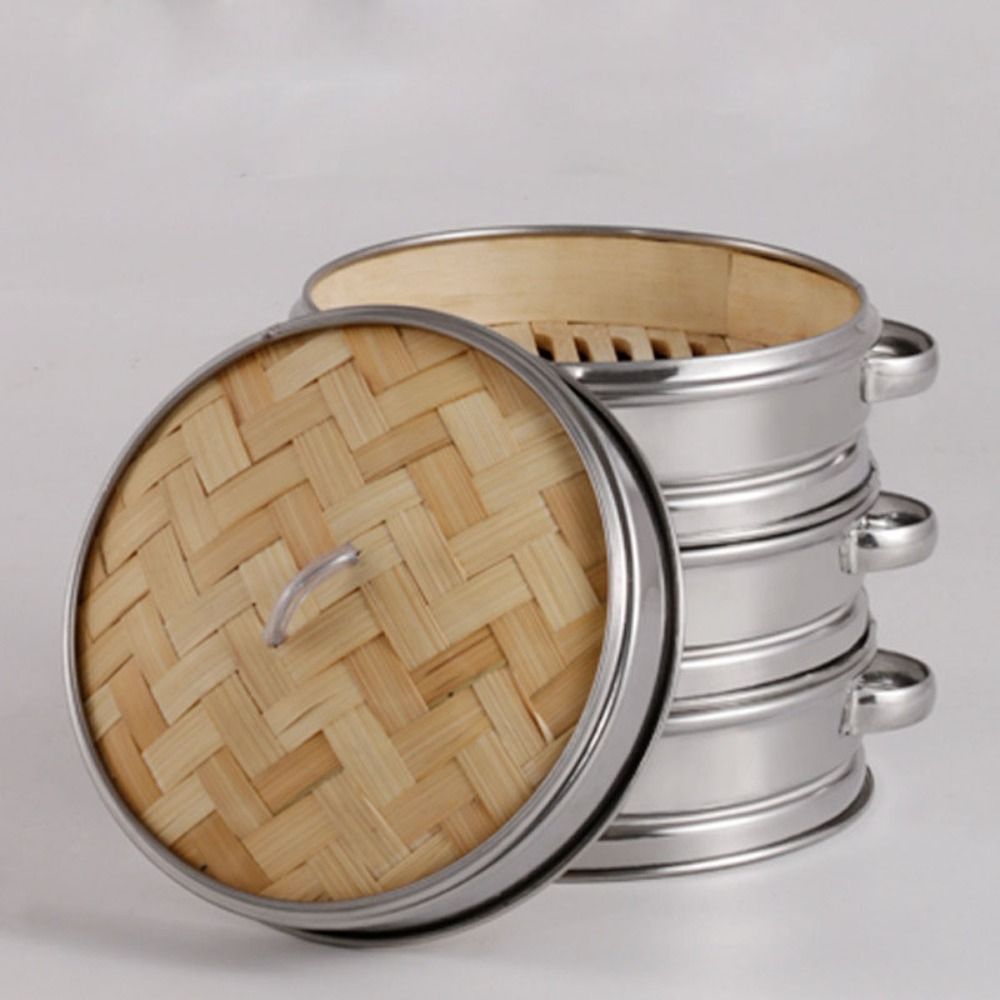 รอบติ่มซําเครื่องมือทําอาหารสแ - Bao Steamer Bamboo บทวิจารณ์และราคา