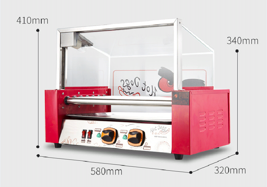 เครื่องทำฮอทดอกไฟฟ้าเชิงพาณิชย - Hot Dog Press บทวิจารณ์และราคา