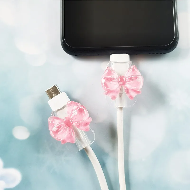 2 ชิ้น ที่หุ้มสายชาร์จแบบใสสไต - Spring Roll Wrapper บทวิจารณ์และราคา