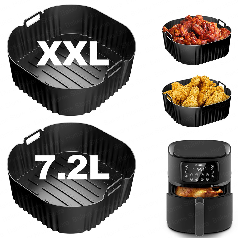 แม่พิมพ์ซิลิโคนสำหรับหม้อทอดไร - Philips Air Fryer Airfryer Xxl บทวิจารณ์และราคา