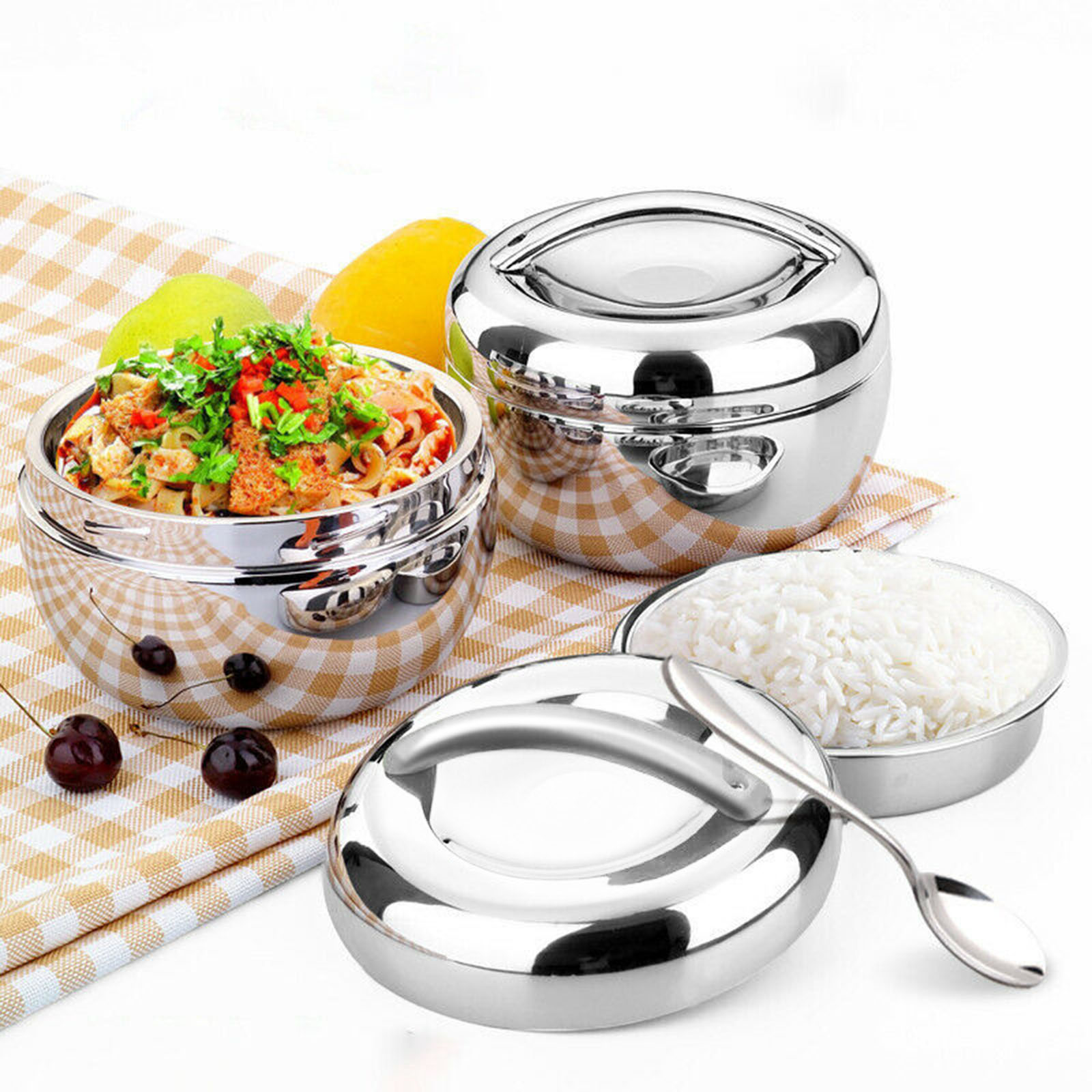 ขวดเก็บความร้อนสแตนเลสสำหรับอา - Dim Sum Basket บทวิจารณ์และราคา