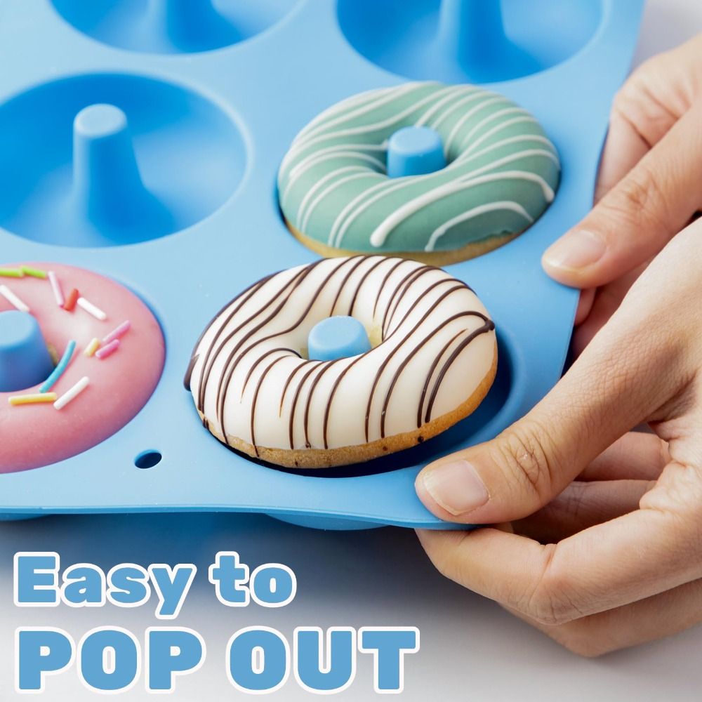 แม่พิมพ์โดนัทซิลิโคนใหม่ ทนควา - Donut Mold Silicone บทวิจารณ์และราคา