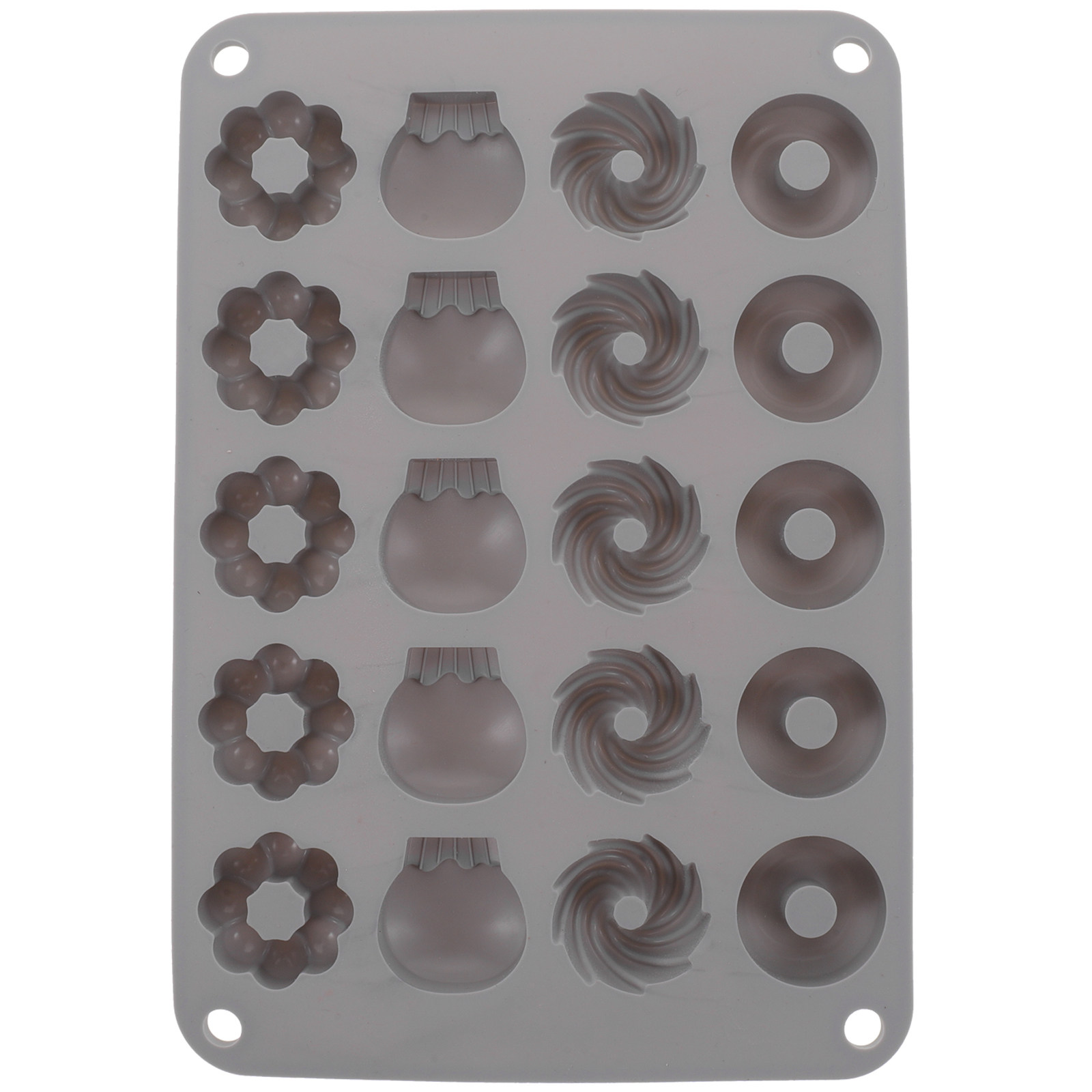 แม่พิมพ์โดนัทช็อกโกแลตขนาดเล็ก - Donut Mold Silicone บทวิจารณ์และราคา