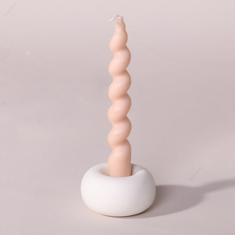 แม่พิมพ์ซิลิโคนเชิงเทียนโดนัทแ - Donut Mold Silicone บทวิจารณ์และราคา